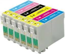 Compatible Epson T0791/T0792/T0793/T0794/T0795/T0796 Ink Cartridge Full Set